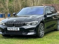 Used BMW 330 Sport Line 286 HP (210 kW) 2021 Black Estate