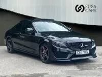 Used Mercedes C200 AMG Line Premium 184 HP (135 kW) 2018 Black Coupe