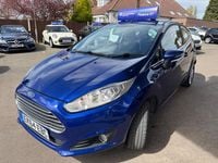 Used Ford Fiesta Zetec 82 HP (60 kW) 2014 Blue Hatchback