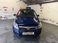 Used Vauxhall Zafira 2012 Blue MPV