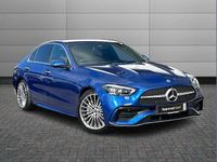 Used Mercedes C300e AMG Line Premium 254 HP (186 kW) 2023 Blue Sedan