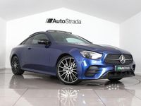 Used Mercedes E220 AMG line 2021 Blue Coupe