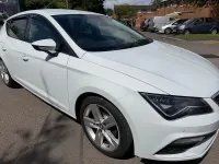Used Seat Leon FR 130 HP (95 kW) 2018 White Hatchback