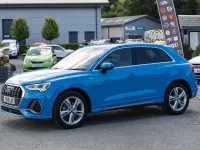 Used Audi Q3 S-Line 150 HP (110 kW) 2019 Blue SUV