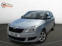 Used Skoda Fabia SE 86 HP (63 kW) 2011 Blue Hatchback