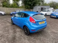 Used Ford Fiesta 60 HP (44 kW) 2010 Blue Hatchback