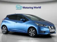 Usado Nissan Micra S 100 HP (73 kW) 2020 Azul Citadino