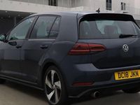 Used VW Golf VII GTI 230 HP (169 kW) 2018 Blue Hatchback
