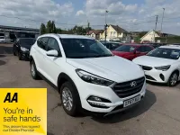 Used Hyundai Tucson SE 132 HP (97 kW) 2017 White SUV