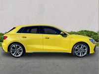 Begagnad Audi A3 S-Line 147 HK (108 kW) 2025 Gul Halvkombi