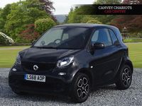 Used Smart ForTwo Coupé Premium 90 HP (66 kW) 2018 Black Coupe