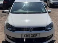Used VW Polo 70 HP (51 kW) 2011 White Hatchback
