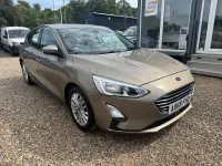 Used Ford Focus Titanium 125 HP (91 kW) 2018 Silver Hatchback
