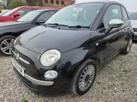 Used Fiat 500 Lounge 85 HP (62 kW) 2012 Black Hatchback