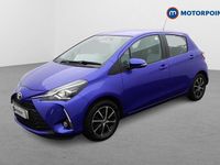 Used Toyota Yaris 2019 Blue Hatchback