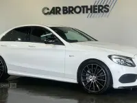 Used Mercedes C43 AMG 2018 White Sedan