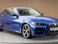 Used BMW 420 Coupé M Sport 184 HP (135 kW) 2022 Blue Coupe