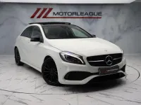 Used Mercedes A200 AMG Line Premium Plus 136 HP (100 kW) 2016 White Hatchback