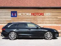 Used Audi A4 S-Line 163 HP (119 kW) 2021 Black Estate