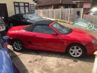Usado MG F 2003 Vermelho Cabrios
