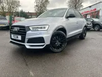 Używany Audi Q3 Black Edition 150 KM (110 kW) 2017 Srebrny SUV