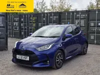Used Toyota Yaris Design 116 HP (85 kW) 2021 Blue Hatchback