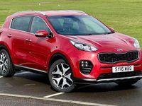 Used Kia Sportage GT-Line 134 HP (98 kW) 2016 Red SUV