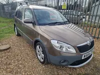 Used Skoda Roomster 105 HP (77 kW) 2014 Brown MPV