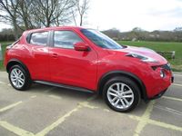 Used Nissan Juke N-Connecta 110 HP (80 kW) 2016 Red SUV