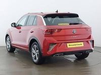 Used VW T-Roc R-line 150 HP (110 kW) 2022 Red SUV
