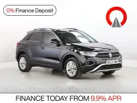 Begagnad VW T-Roc Life 150 HK (110 kW) 2023 Svart SUV