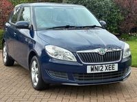 Used Skoda Fabia SE 2012 Blue Hatchback