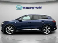 Used Audi Q4 e-tron S-Line 150 kW (204 HP) 2021 Blue SUV