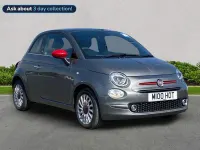 Used Fiat 500 Red 70 HP (51 kW) 2022 Grey Hatchback
