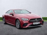 Used Mercedes E300 AMG Line Premium 258 HP (189 kW) 2023 Red Coupe