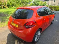 Used Peugeot 208 Allure 2017 Orange Hatchback
