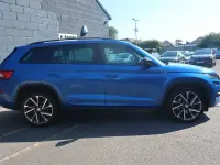 Used Skoda Kodiaq SportLine 196 HP (144 kW) 2021 Race blue metallic SUV