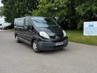 Used Renault Trafic 115 HP (84 kW) 2008 Black MPV