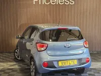 Used Hyundai i10 Premium SE 88 HP (64 kW) 2017 Blue Hatchback