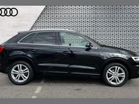 Used Audi Q3 S-Line 147 HP (108 kW) 2017 Black SUV