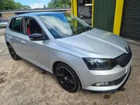Used Skoda Fabia Monte Carlo 110 HP (80 kW) 2018 Silver Hatchback