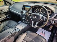 Used Mercedes E220 AMG line 177 HP (130 kW) 2017 Black Coupe