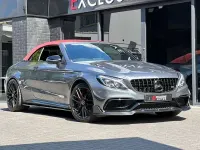 Used Mercedes C63S AMG Premium 510 HP (375 kW) 2017 Grey Cabriolet