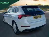 Used Skoda Scala SE 94 HP (69 kW) 2020 White Hatchback