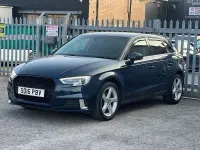Used Audi A3 Sportback Sport 110 HP (80 kW) 2016 Blue Hatchback