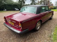 Used Rolls Royce Silver Shadow 1980 Black/red Sedan