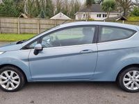 Used Ford Fiesta Zetec 2010 Blue Hatchback