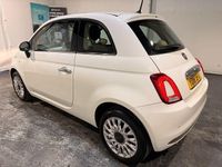 Used Fiat 500 Lounge 69 HP (50 kW) 2016 White Hatchback
