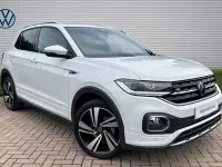 Used VW T-Cross R-line 110 HP (80 kW) 2023 White SUV