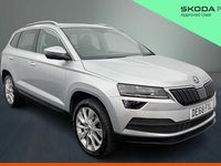 Used Skoda Karoq 85 HP (62 kW) 2018 Brilliant silver metallic SUV